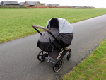 BabyDan Super Safe Rain Cover - Combi Black - 80 cm