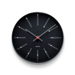 Arne Jacobsen Clocks Arne Jacobsen - Bankers Wall Clock - Ø29 cm - Black