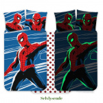 BrandMac Bed Linen - Junior Size 100 x 140 cm - Spiderman 1053 Glow (1029355)