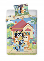 BrandMac Bed Linen - Junior Size 100 x 140 cm - Bluey Family (1029599)
