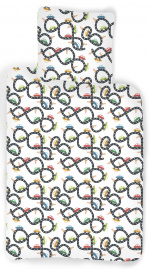 BrandMac Bed Linen - Junior Size 100 x 140 cm - Car Race (1000431)