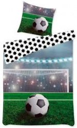BrandMac Bed Linen - Junior Size 100 x 140 cm - Football (1000748)