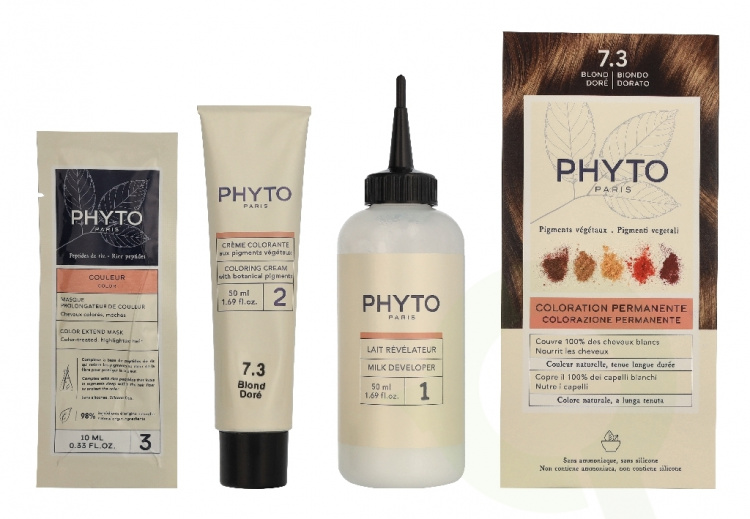 Phyto Phytocolor Permanent Color 110 ml #7.3 Golden Blond