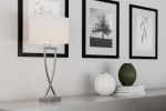 By Rydéns Bordslampa Omega 52 cm krom/vit 2820430-5000 By Rydéns