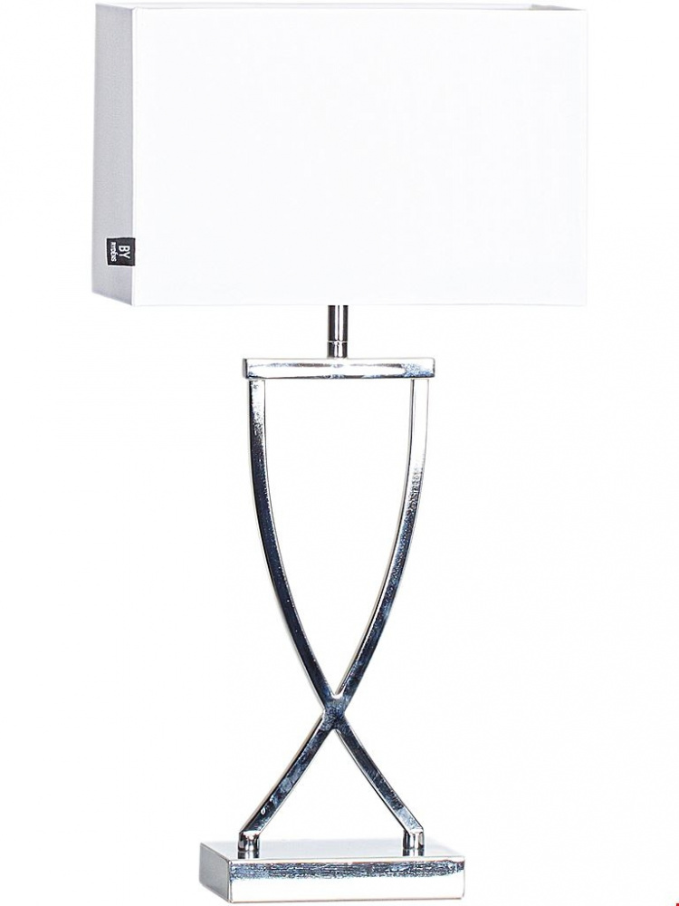 By Rydéns Bordslampa Omega 52 cm krom/vit 2820430-5000 By Rydéns