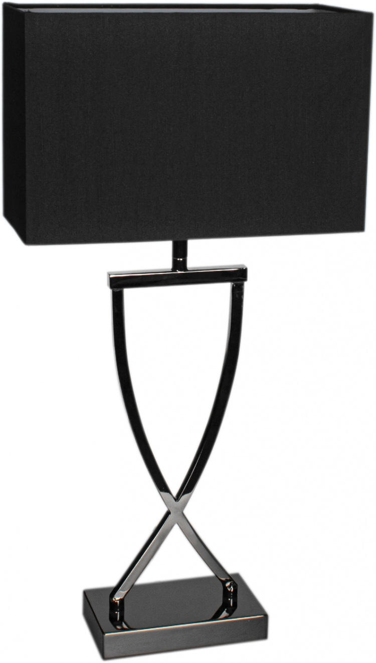 By Rydéns Bordslampa Omega 52 cm svart/krom 2820430-6513 By Rydéns