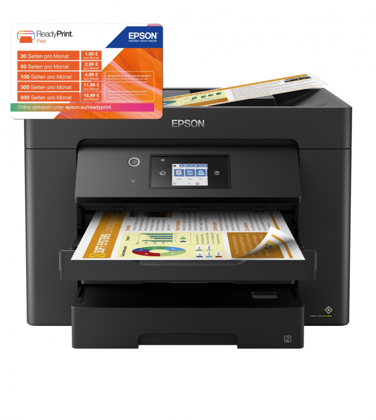 Epson Bläckstråleskrivare WorkForce WF-7830DTWF Epson