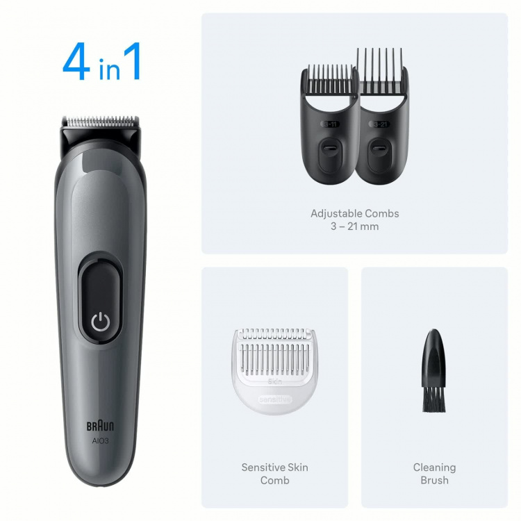 Braun All-in-One Grooming Kit 4-in-1 AIO3500