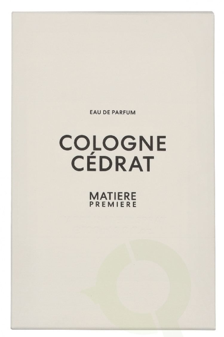 Matiere Premiere Cologne Cedrat Edp Spray 100 ml