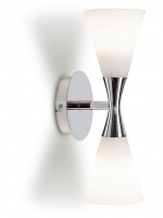 Herstal Vägglampa Harlekin Duo Krom D105 Herstal