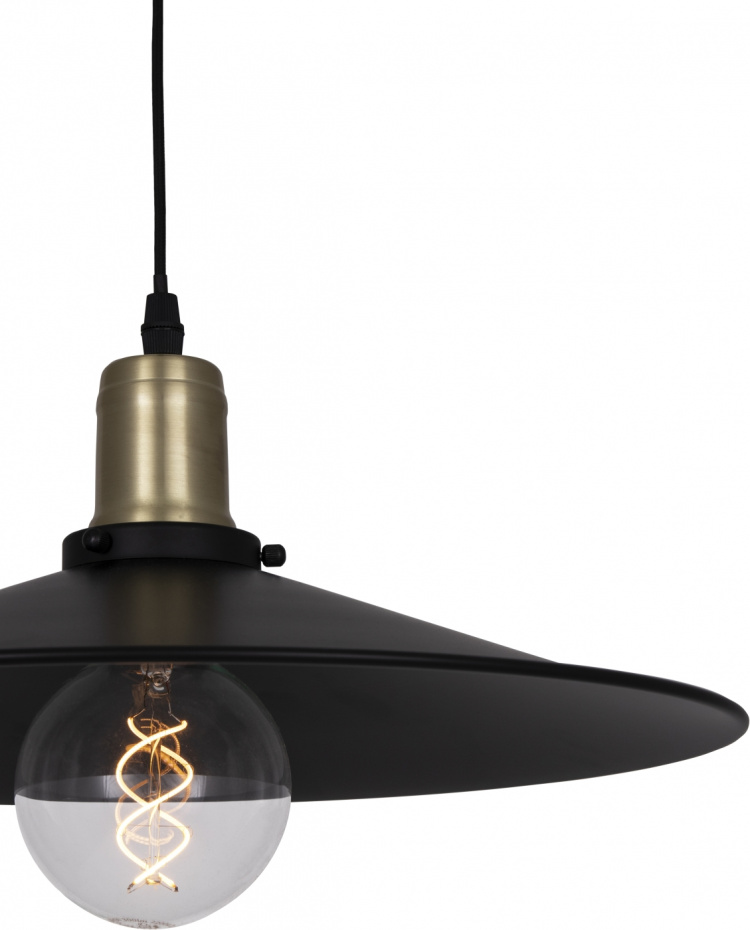 Globen Lighting Taklampa Disc Svart Globen Lighting