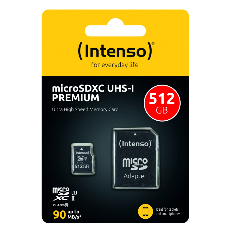 Intenso microSD 512GB UHS-I Intenso