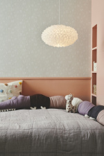 Nordlux Taklampa Villo 30 vit chiffon Nordlux