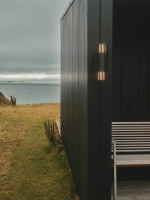 Nordlux Vägglampa Aludra dubbel Seaside svart Nordlux
