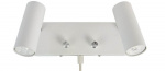Oriva Vägglampa 2xMini Vit 49623-90 Oriva
