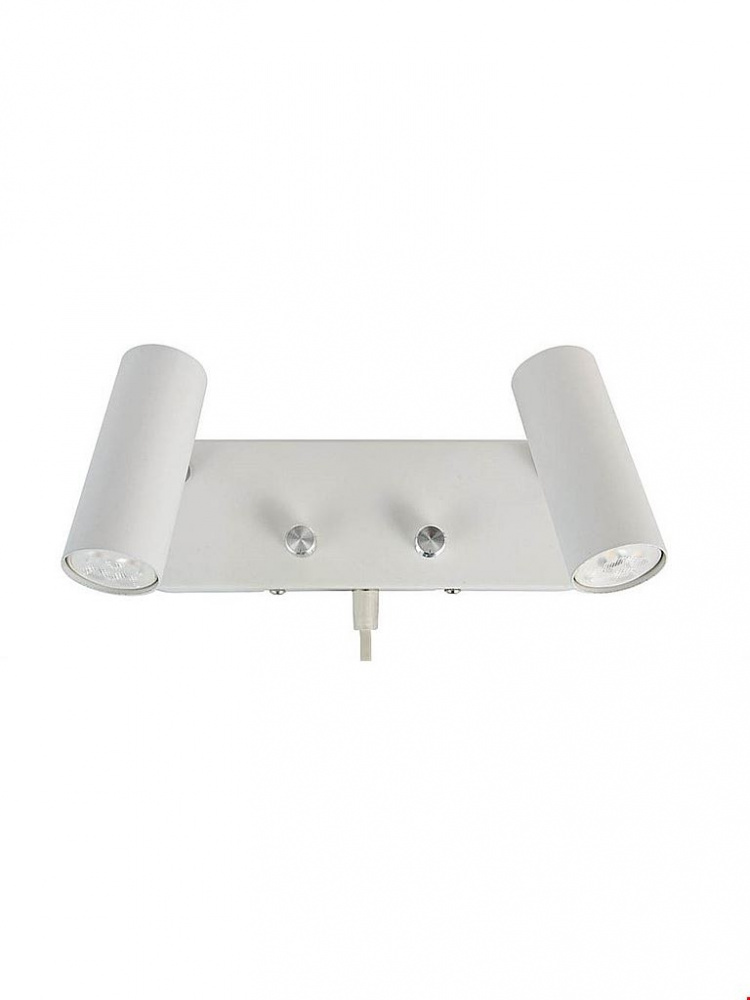 Oriva Vägglampa 2xMini Vit 49623-90 Oriva