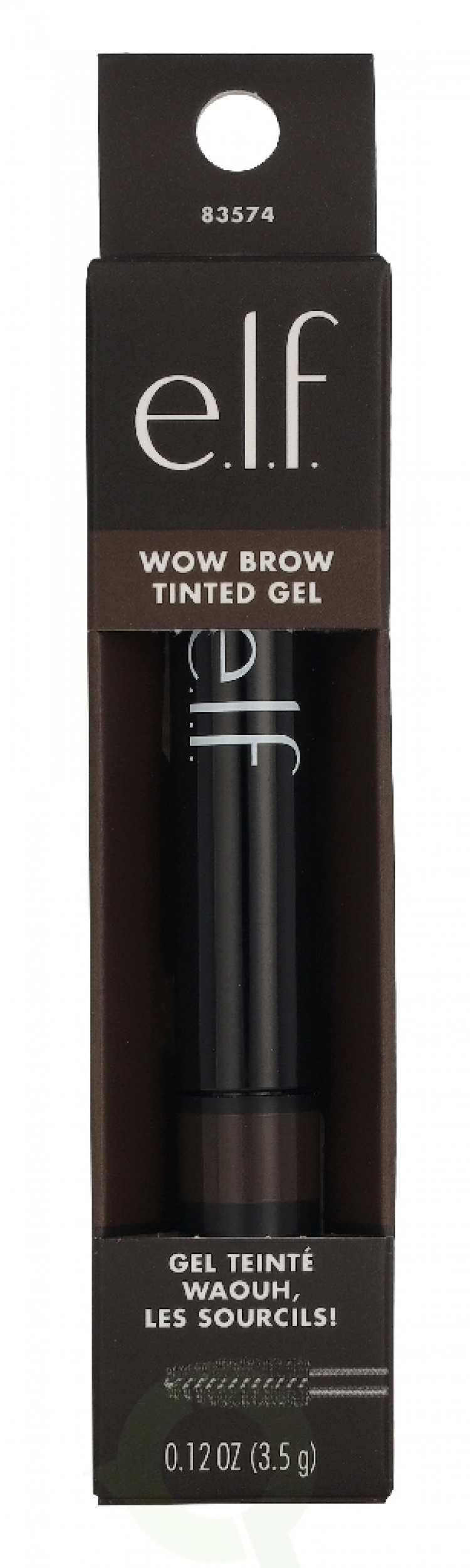 Elf Cosmetics Elf Wow Brow Volumizing Fibre Gel 3.5 g Deep Brown