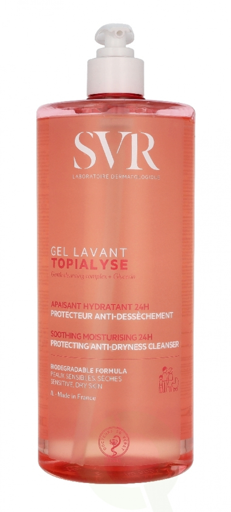 Svr Laboratories SVR Topialyse Cleansing Gel 1000 ml
