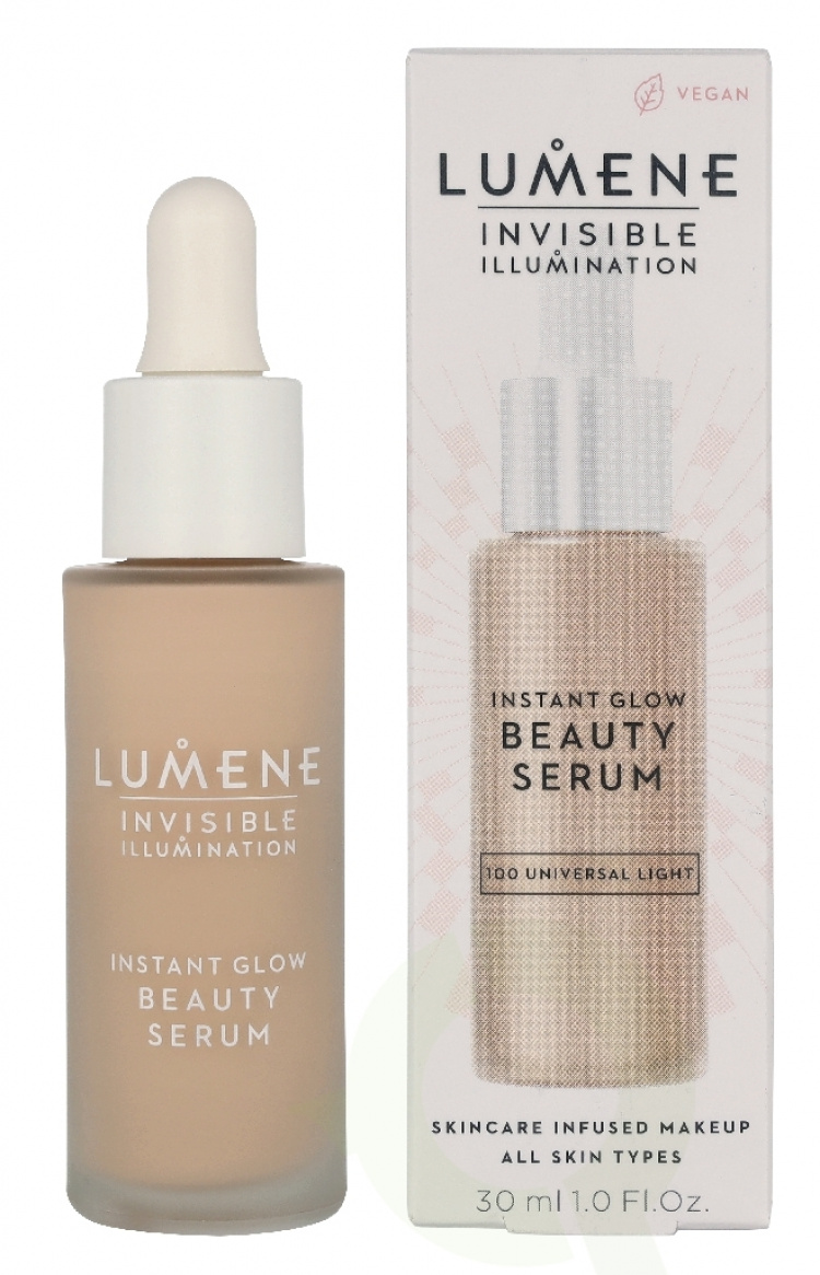 Lumene Invisible Illumination Instant Glow Beauty Serum 30 ml #100 Universal Light