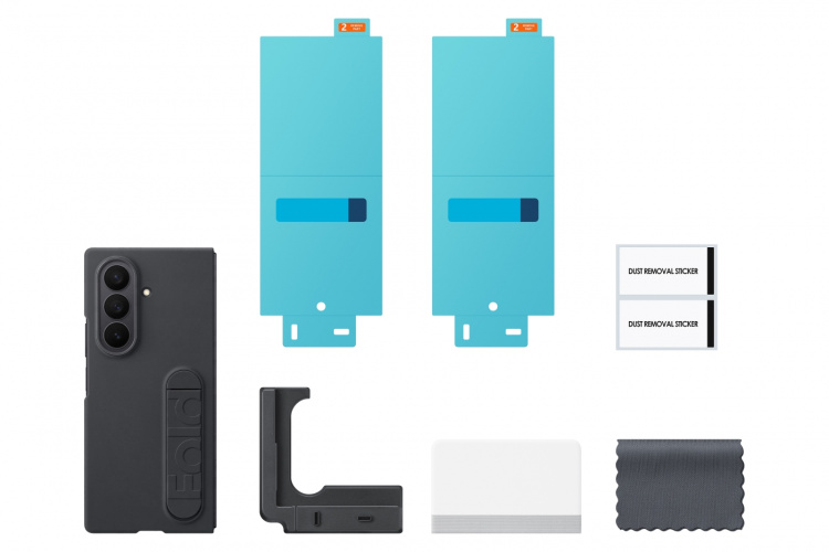 Samsung Mobilskal Galaxy Z Fold 7 Silicone Case - Svart