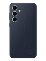 Samsung Mobilskal Galaxy S24 FE Standing Grip Case - Blue Black Samsung