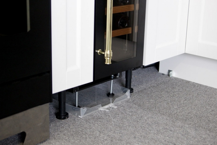 Tollco Tillbehör kylskåp Läckageskydd W30 vinkyl - BxD: 296x465mm Tollco