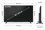Sharp TV 40