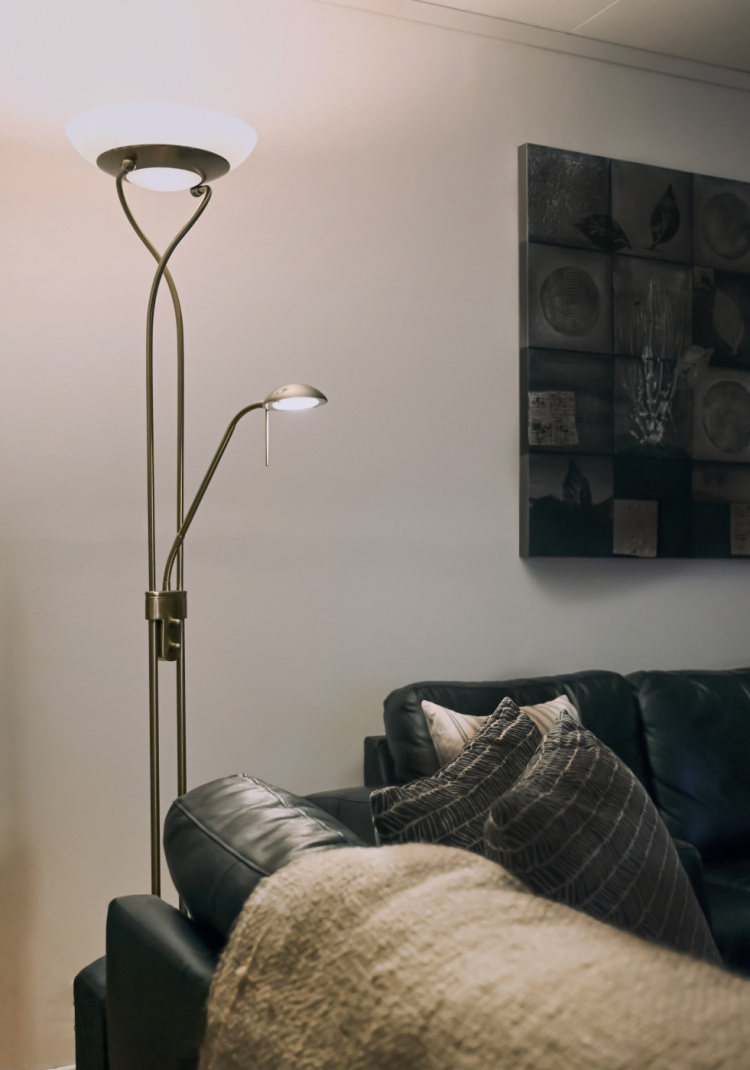 Aneta Golvlampa Cannes antik 69677-30 Aneta