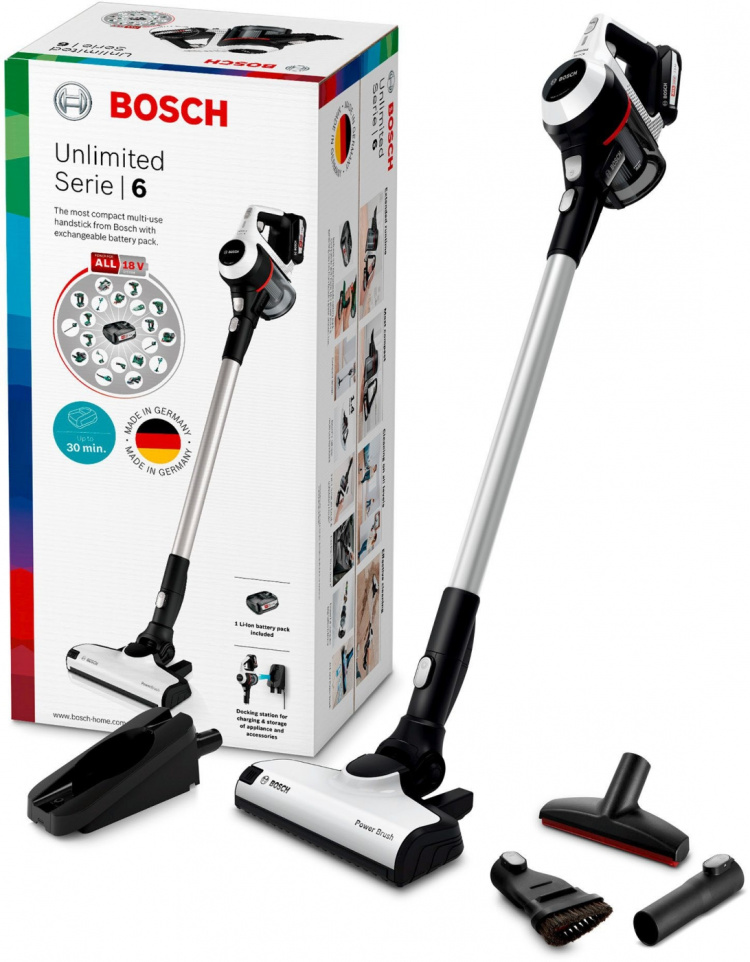 Bosch Sladdlös dammsugare Unlimited 6 BCS611AM Bosch