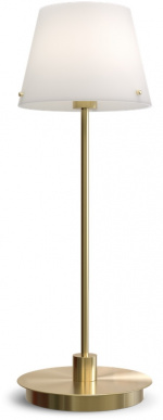 Herstal Bordslampa Gil il Grande satin Herstal
