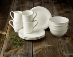 LIKE by Villeroy & Boch Group Frukostset Color Loop Natural 12-pack LIKE by Villero